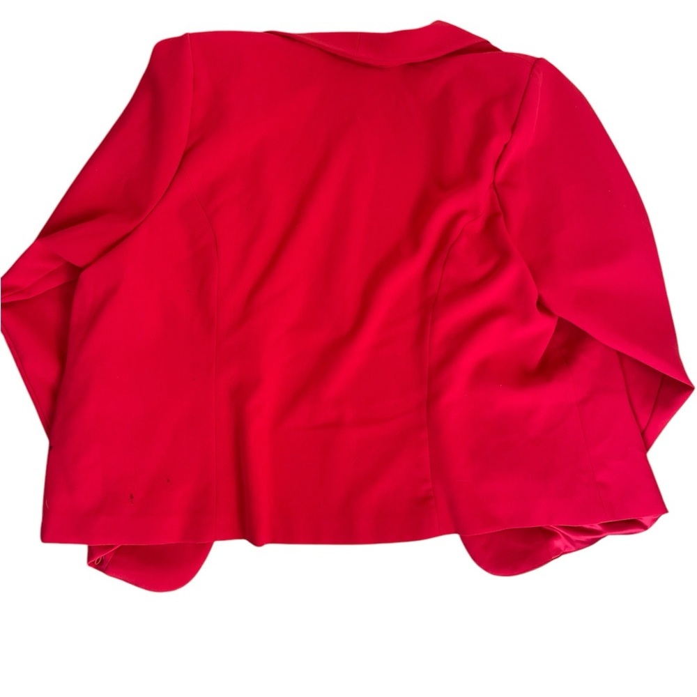 Torrid Open Front Blazer Jester Red - Size 4x - image 3